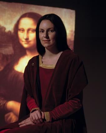Satu Manninen Self Portrait As My Idol Leonardo Da Vinci s Mona Lisa 