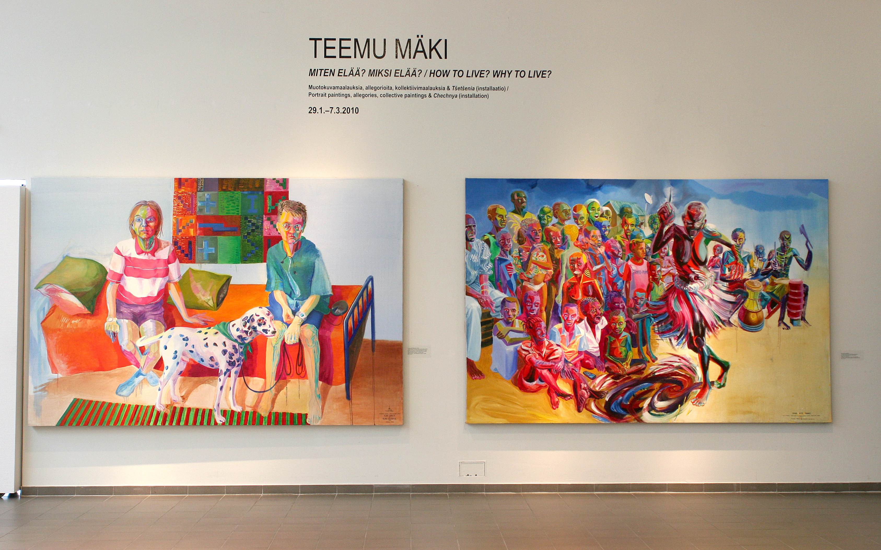 Teemu M ki Portraits Paintings Drawings 