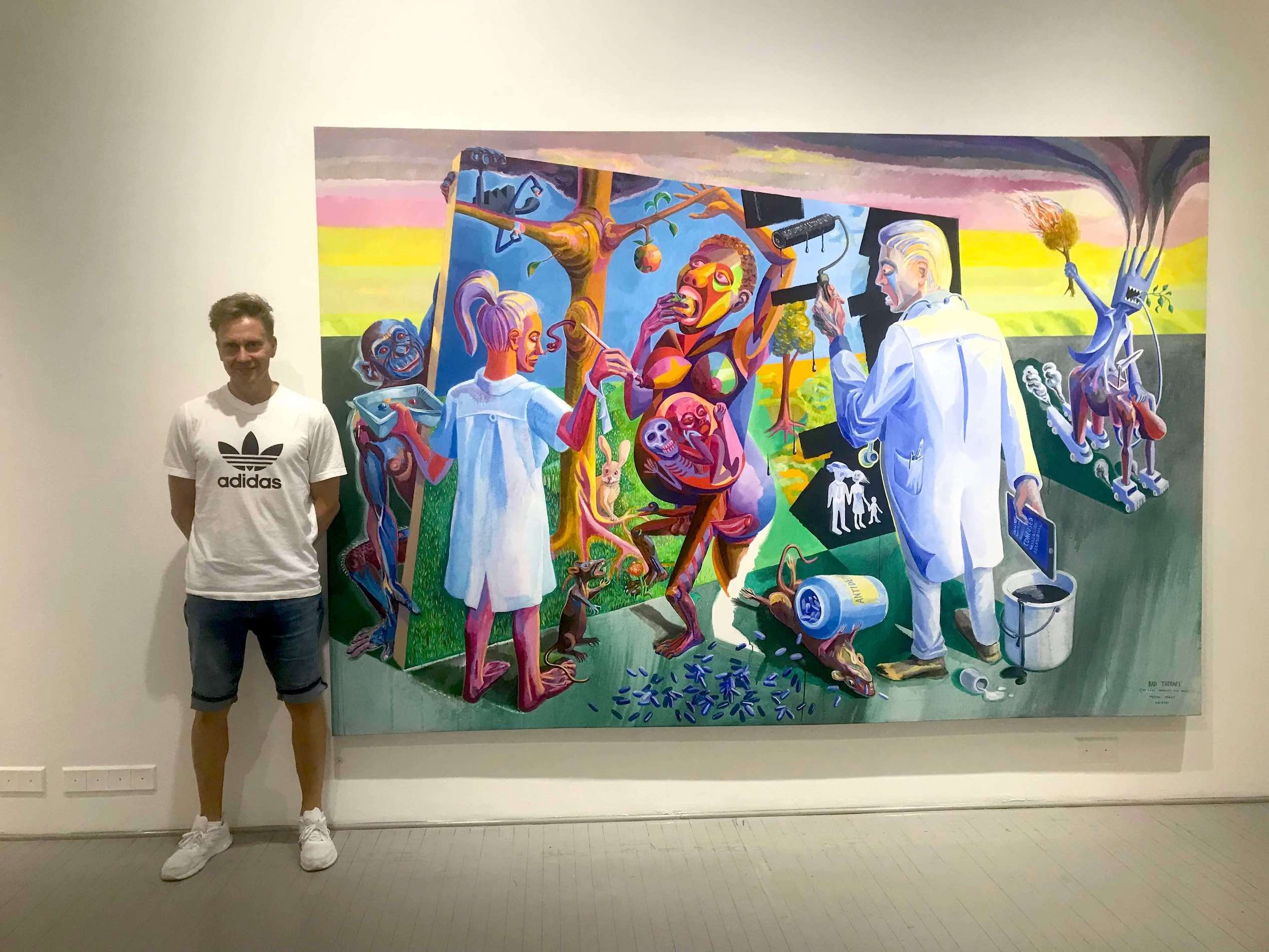Teemu M ki Single Image Allegories Paintings Drawings 