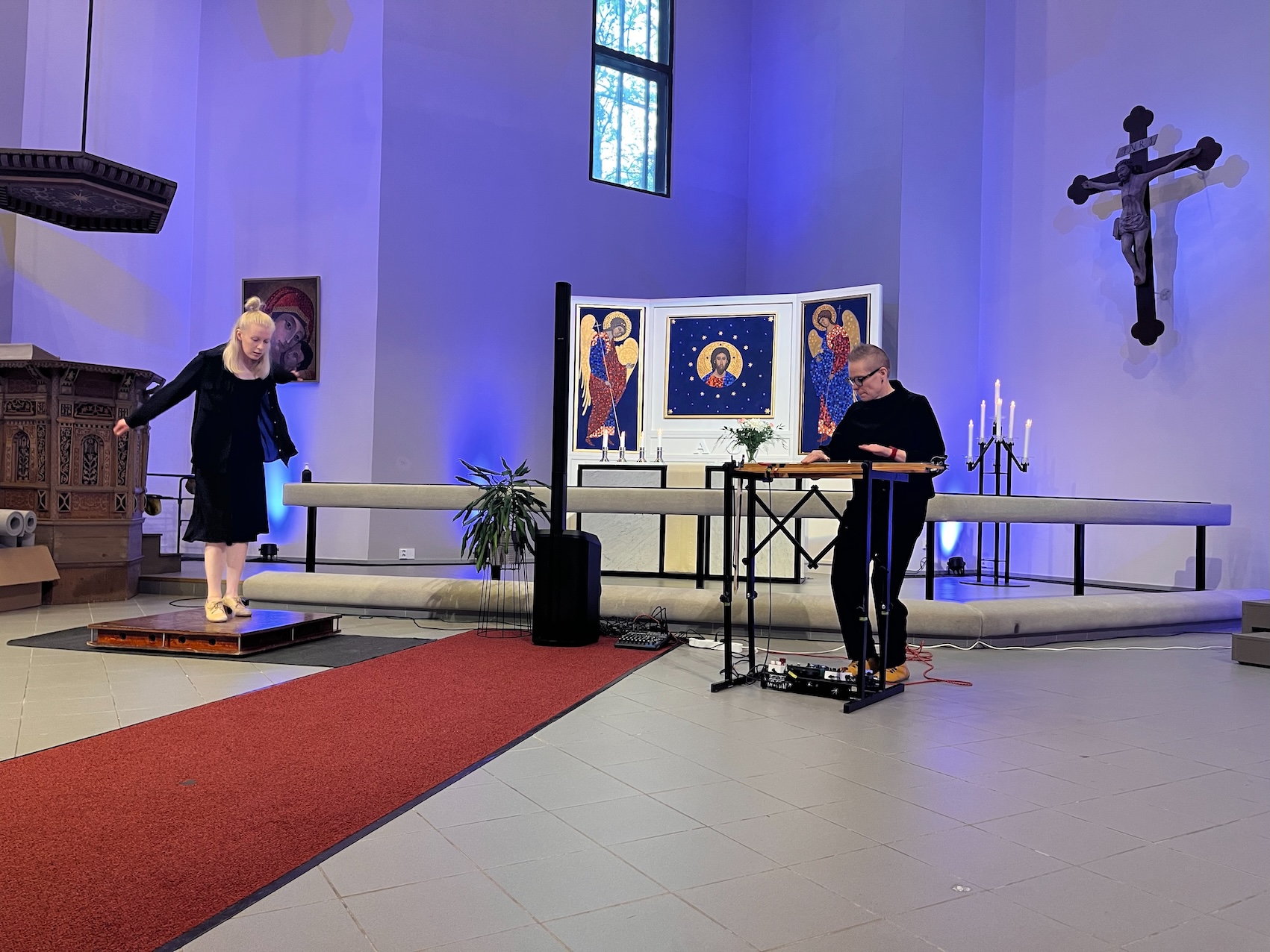 TRAINING FOR DEATH, Pispala Church, Tampere, Finland, 17.5.2025.